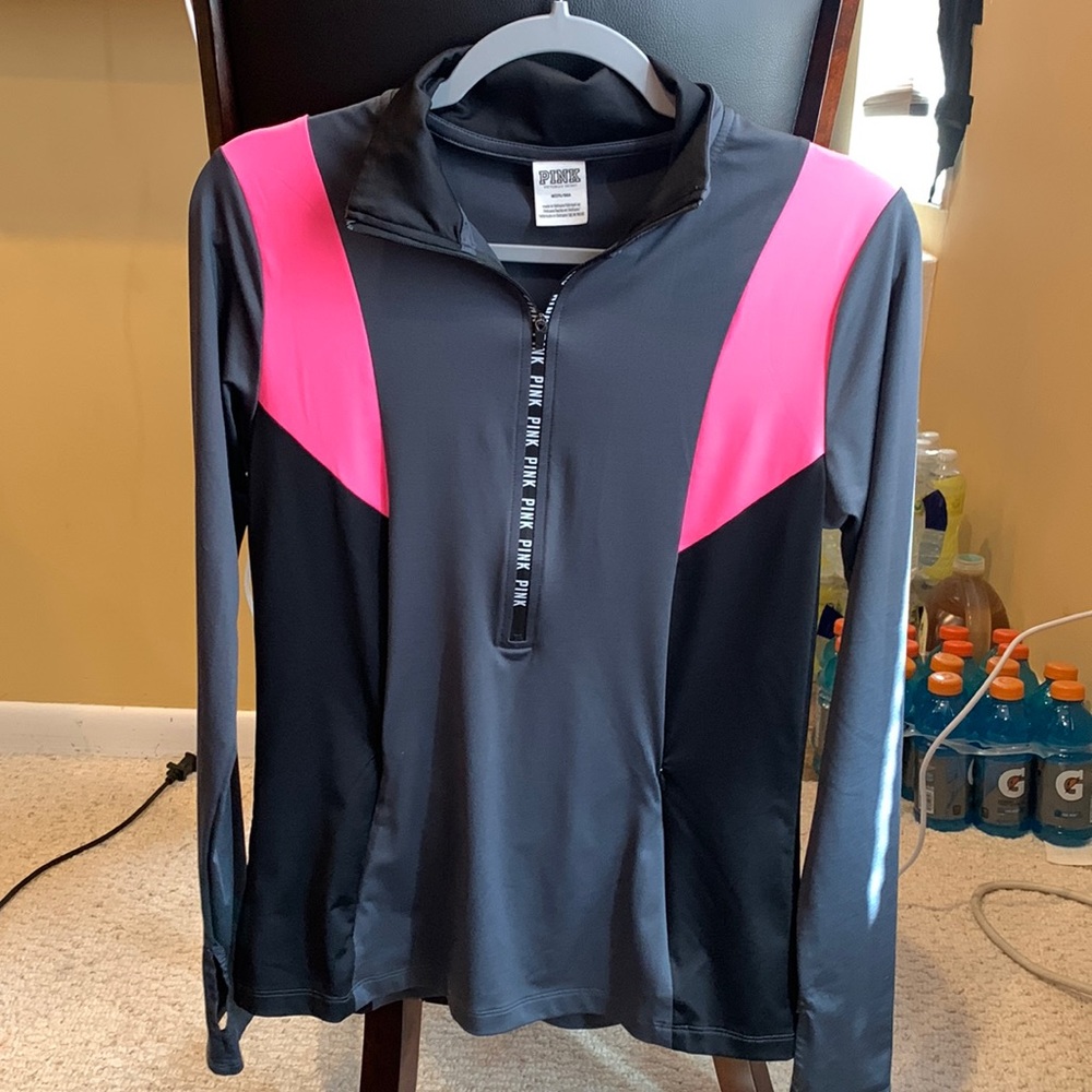 Pink workout jacket